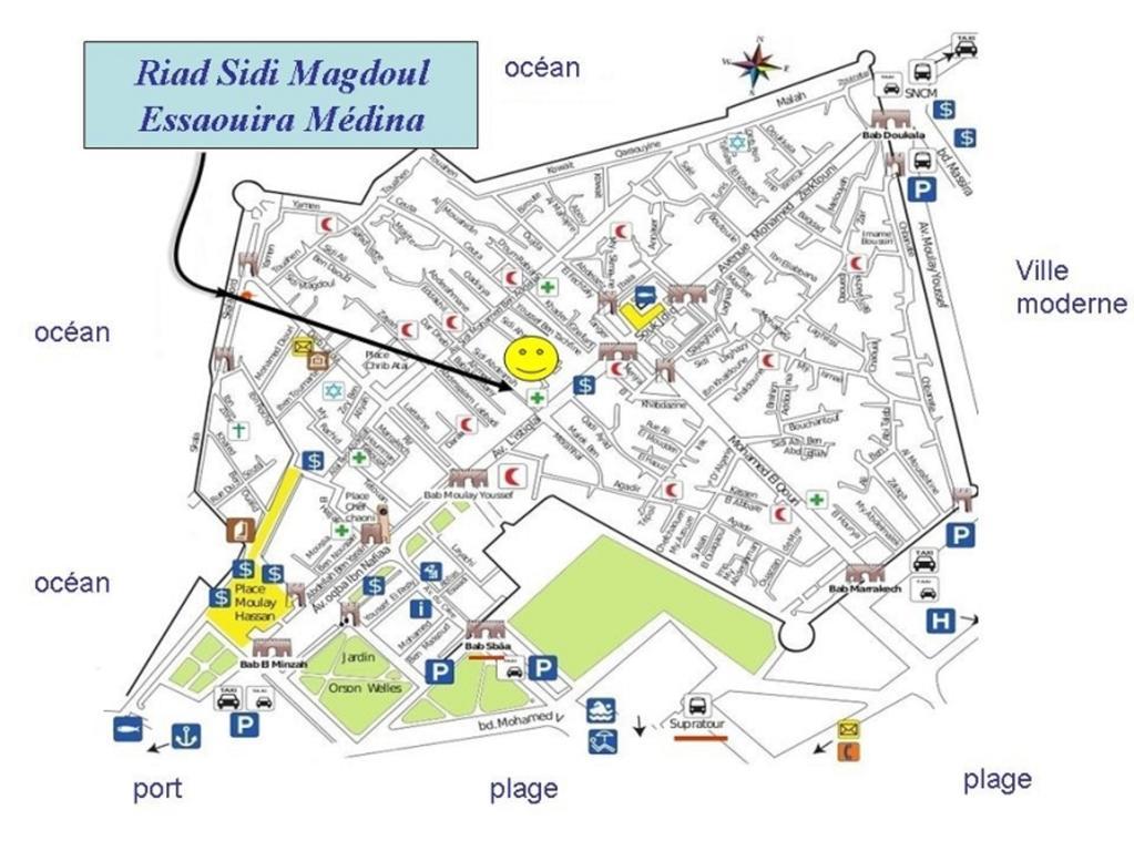 Riad Sidi Magdoul Essaouira Bagian luar foto